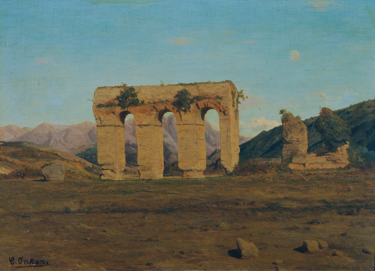 Roma su kemeri by Carl Eduard Onken