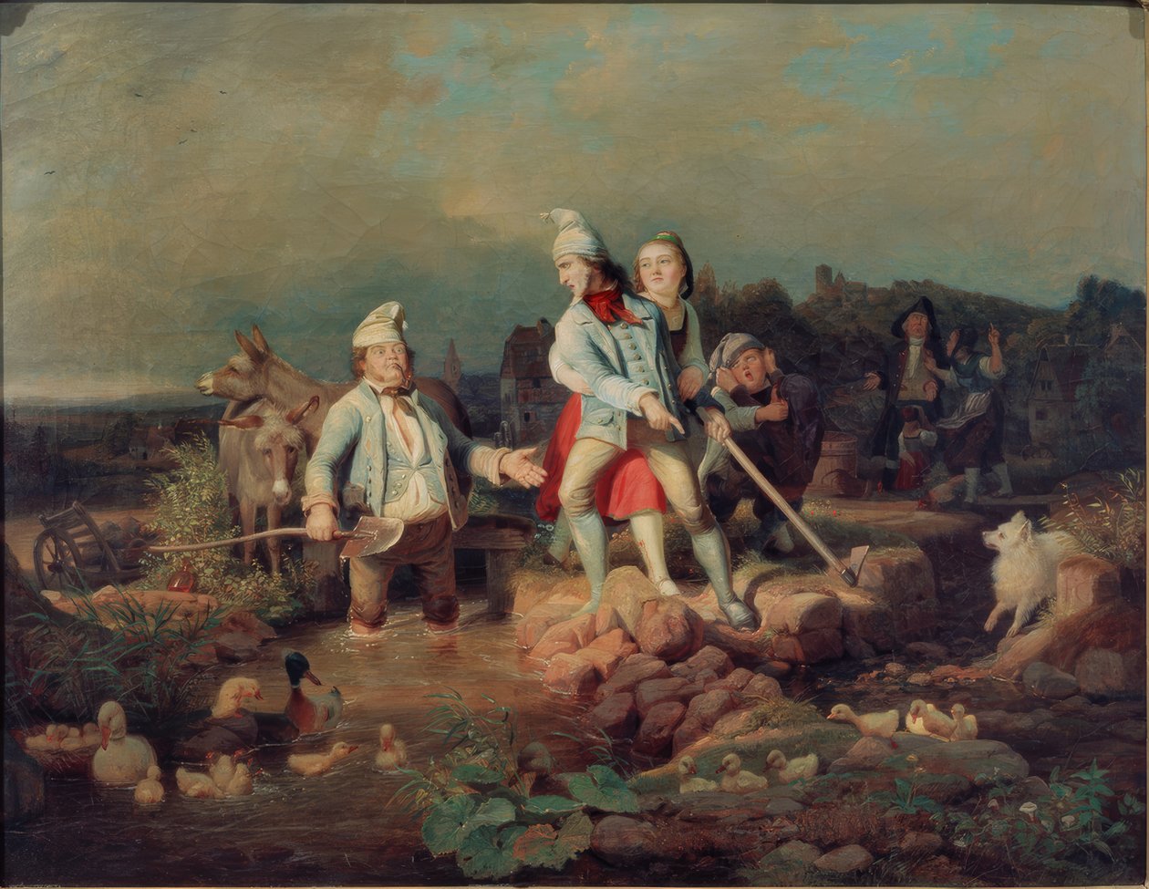 kavga eden değirmenciler by Carl Engel von Rabenau