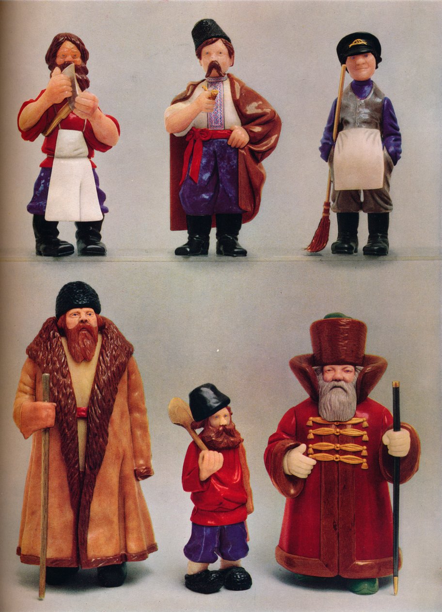 Rus Ulusal Tipleri , c1935 by Carl Fabergé