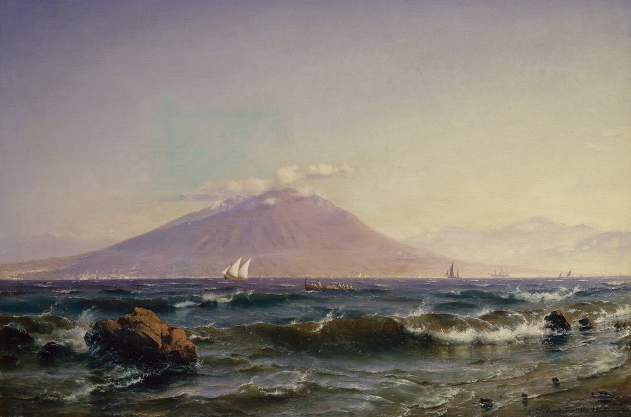 Napoli Körfezi by Carl Frederik Sorensen