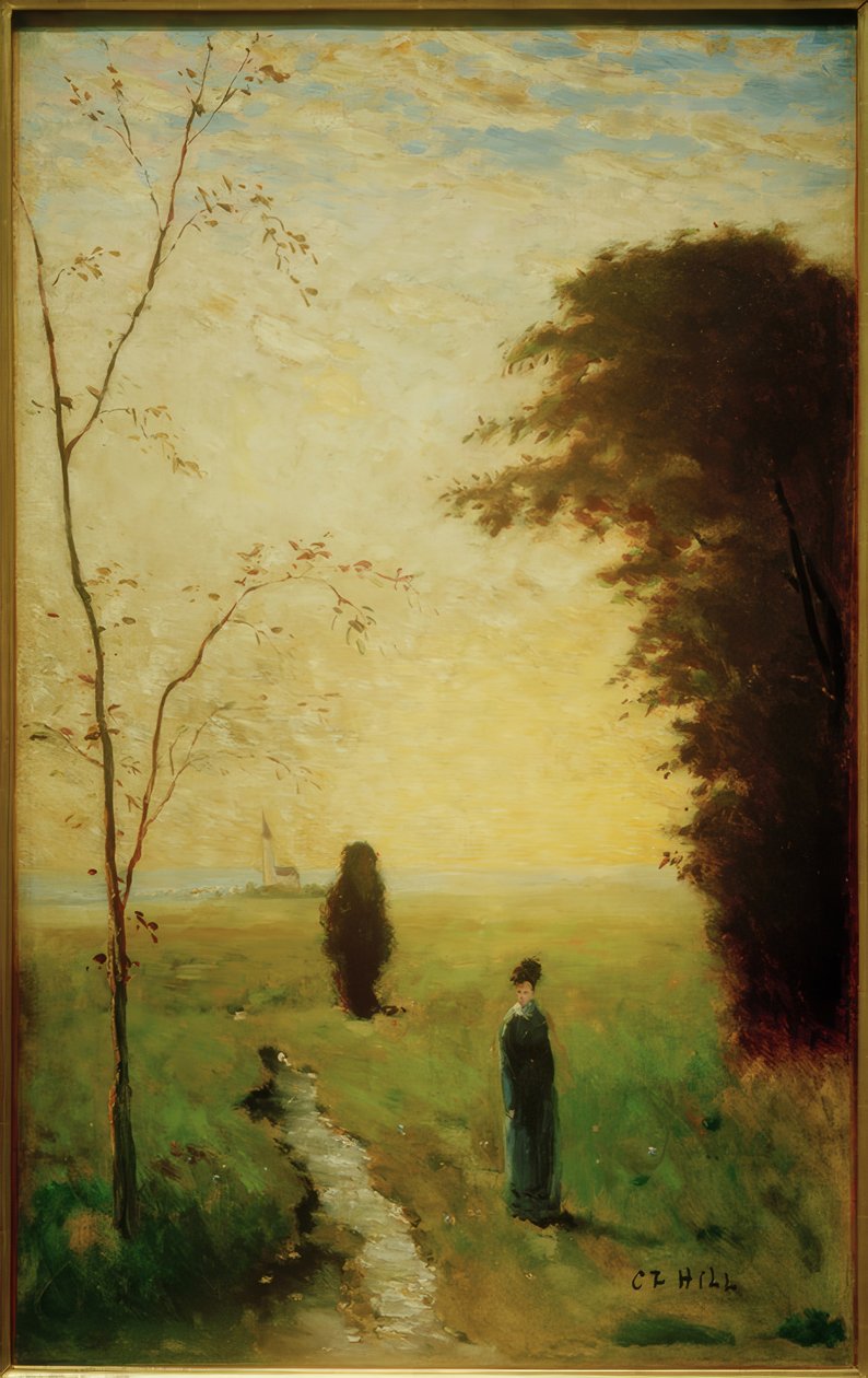 Rahibe Anna by Carl Fredrik Hill