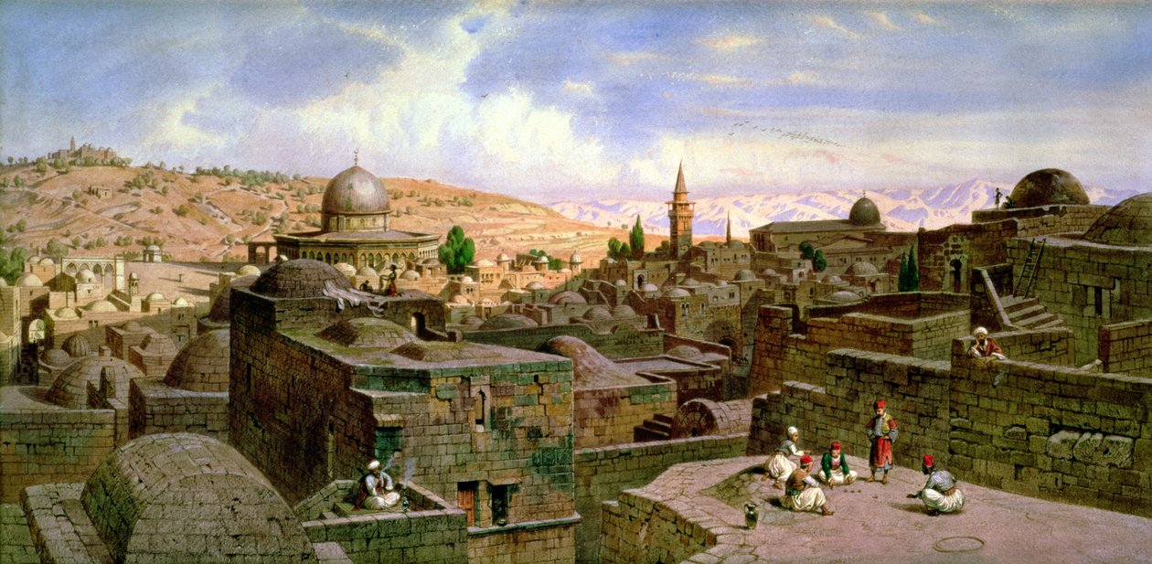 Kutsal Kaya Kubbesi ile Kudüs