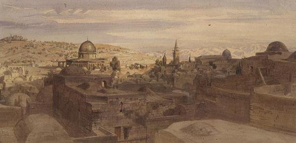 Kudüs by Carl Friedrich Heinrich Werner