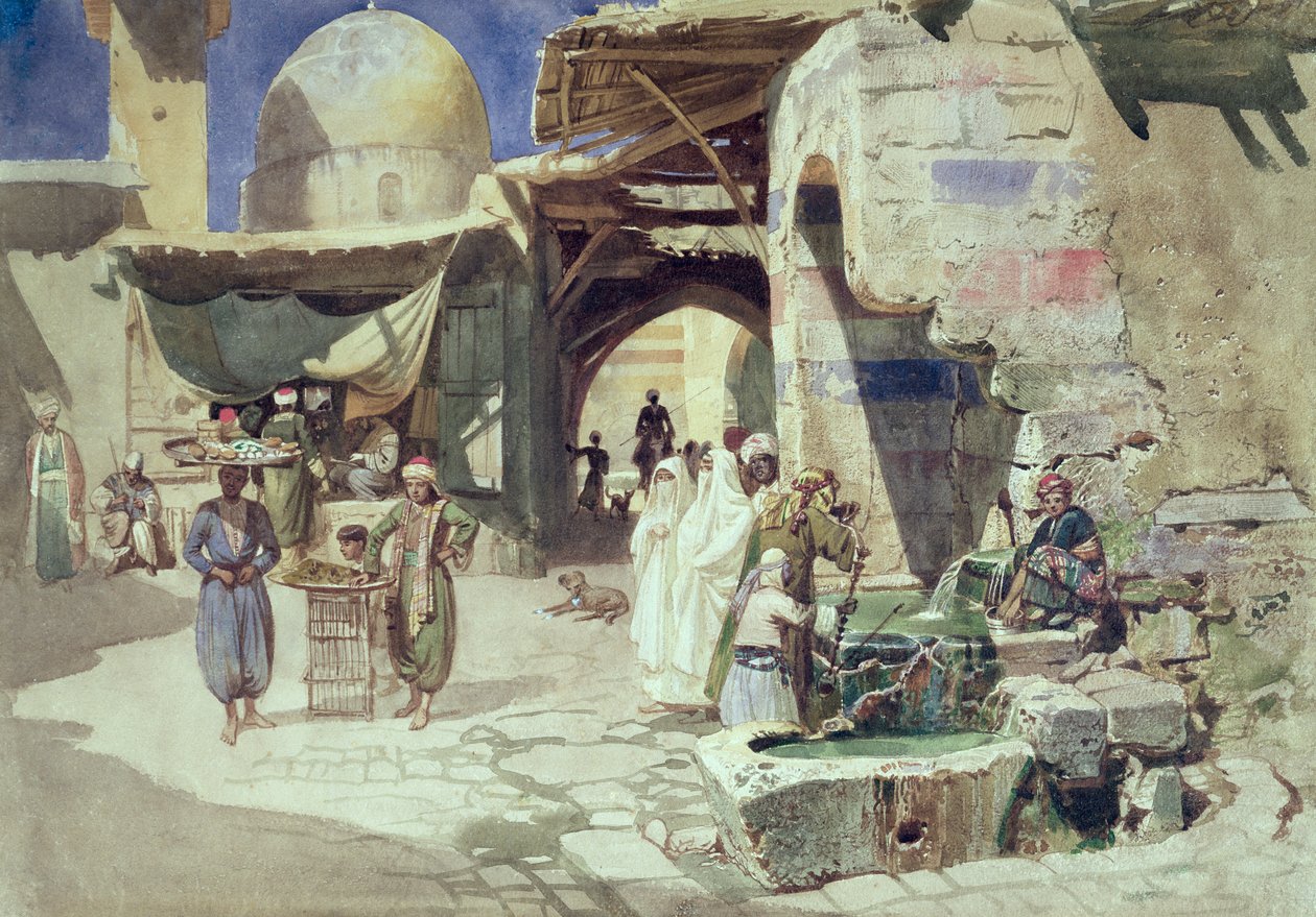 Bilinmeyen resim by Carl Friedrich Heinrich Werner