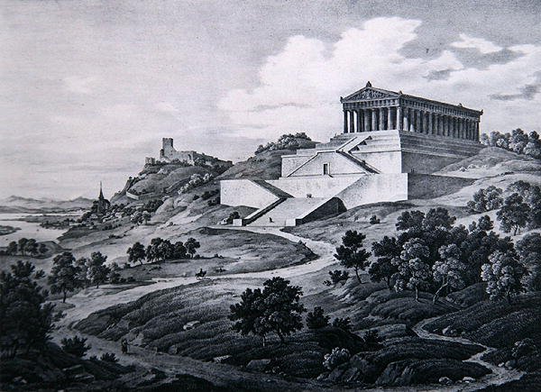 Walhalla (lito) by Carl Friedrich Heinzmann