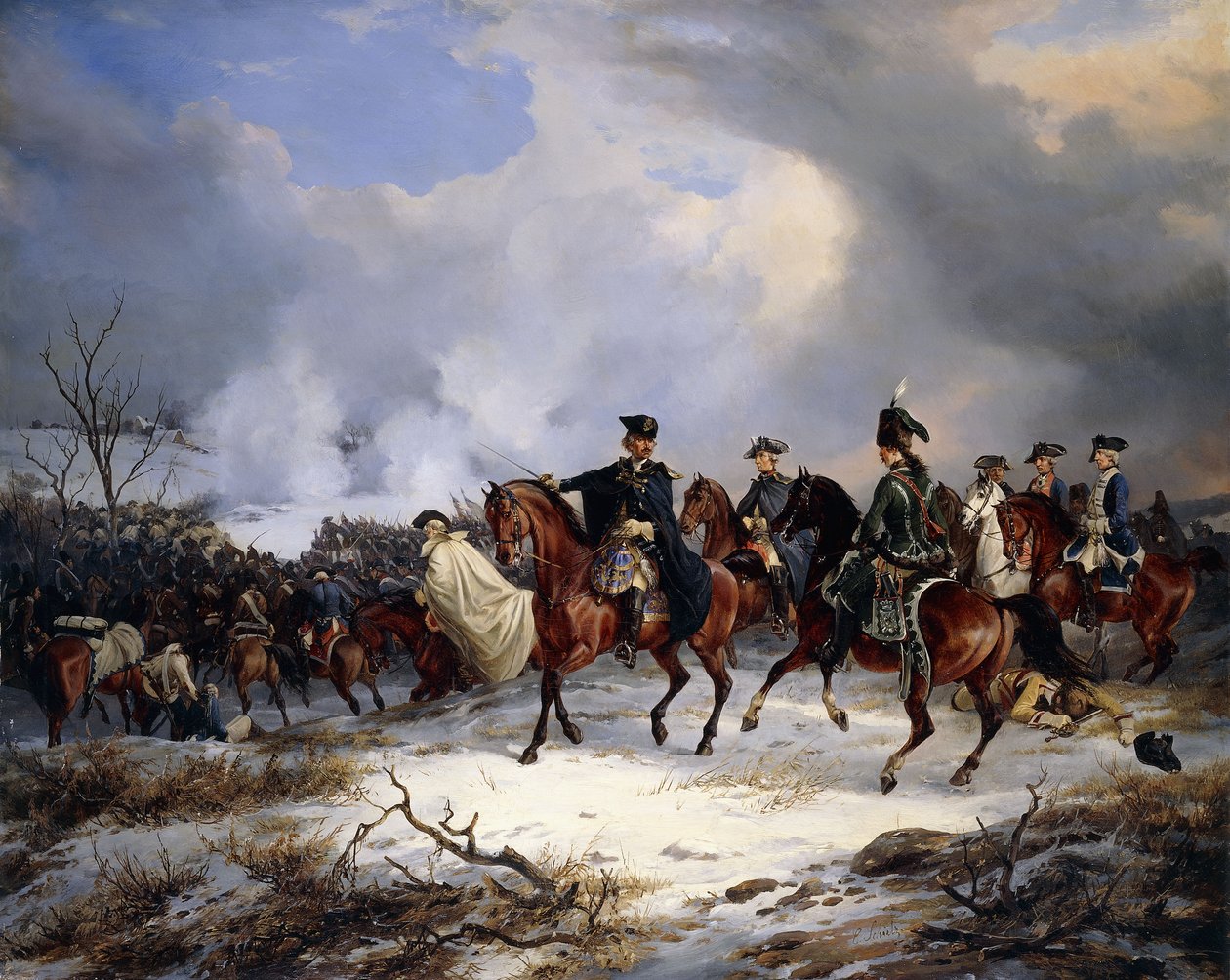 Kesseldorf Savaşı by Carl Friedrich Schulz