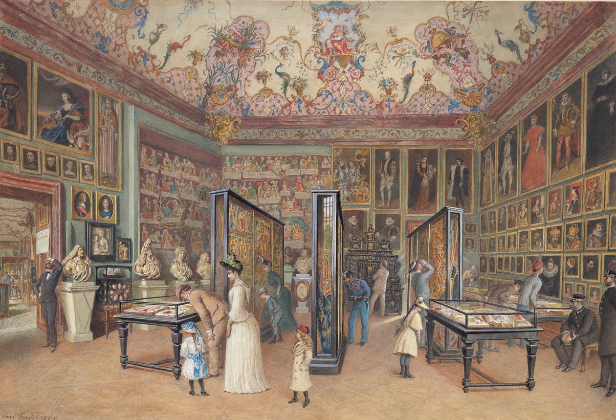 Aile Ağacı Odası by Carl Goebel d. J.