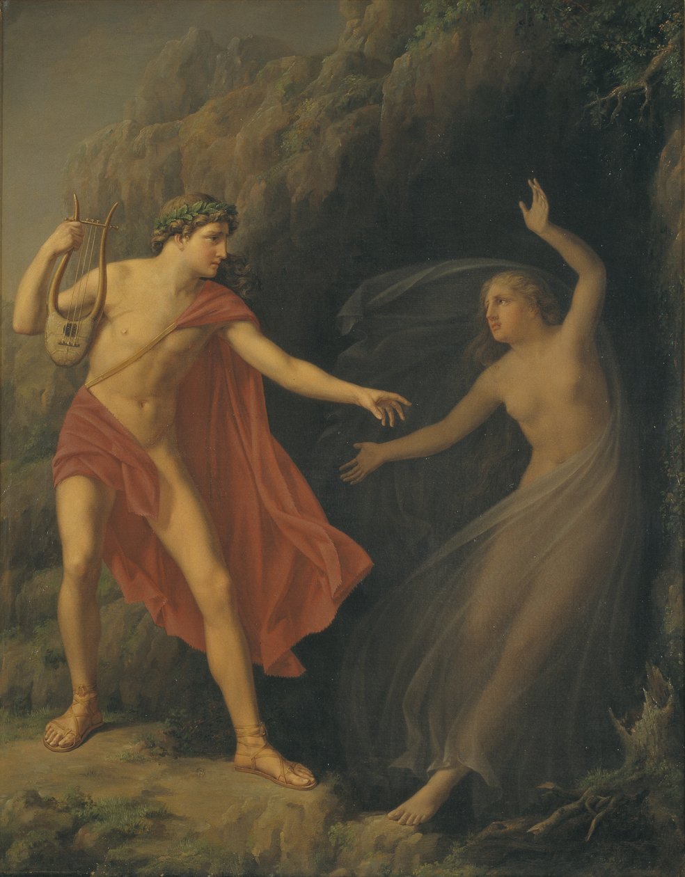 Orpheus ve Eurydice by Carl Goos
