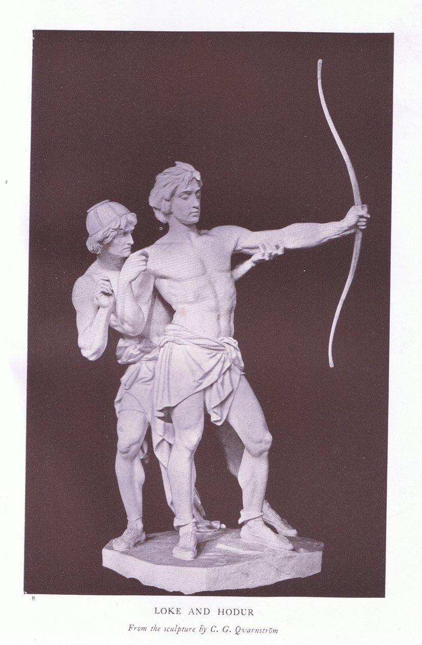 Loke ve Hodur by Carl Gustav (after) Quarnstrom