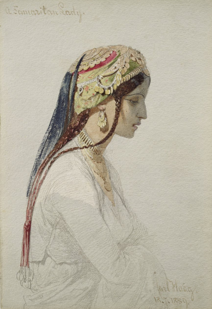 Bir Samiriyeli Hanım, 1859 by Carl Haag