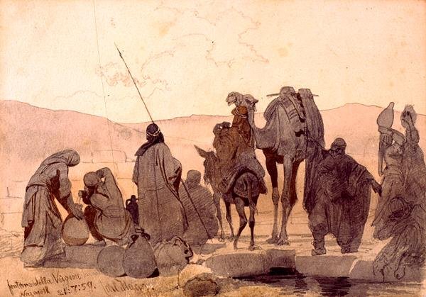 Bakire Çeşmesi, Nasıra by Carl Haag