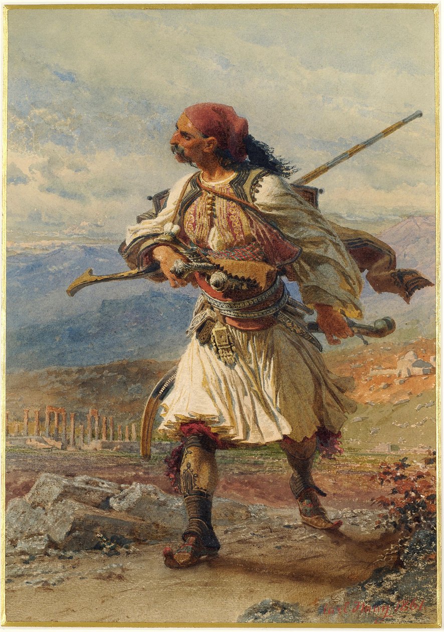 Yunan Bağımsızlık Savaşı sırasında (1821-1830) bir Yunan savaşçısı olan Armatole