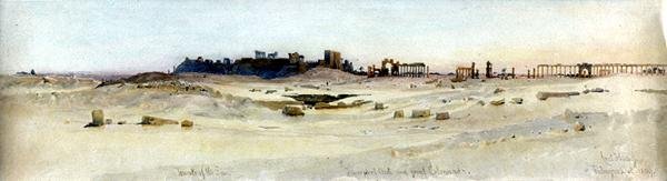 Güneş Tapınağı, Zafer Takı ve Büyük Colonnade by Carl Haag