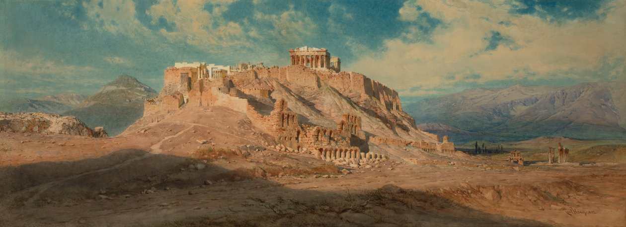 Akropolis by Carl Haag