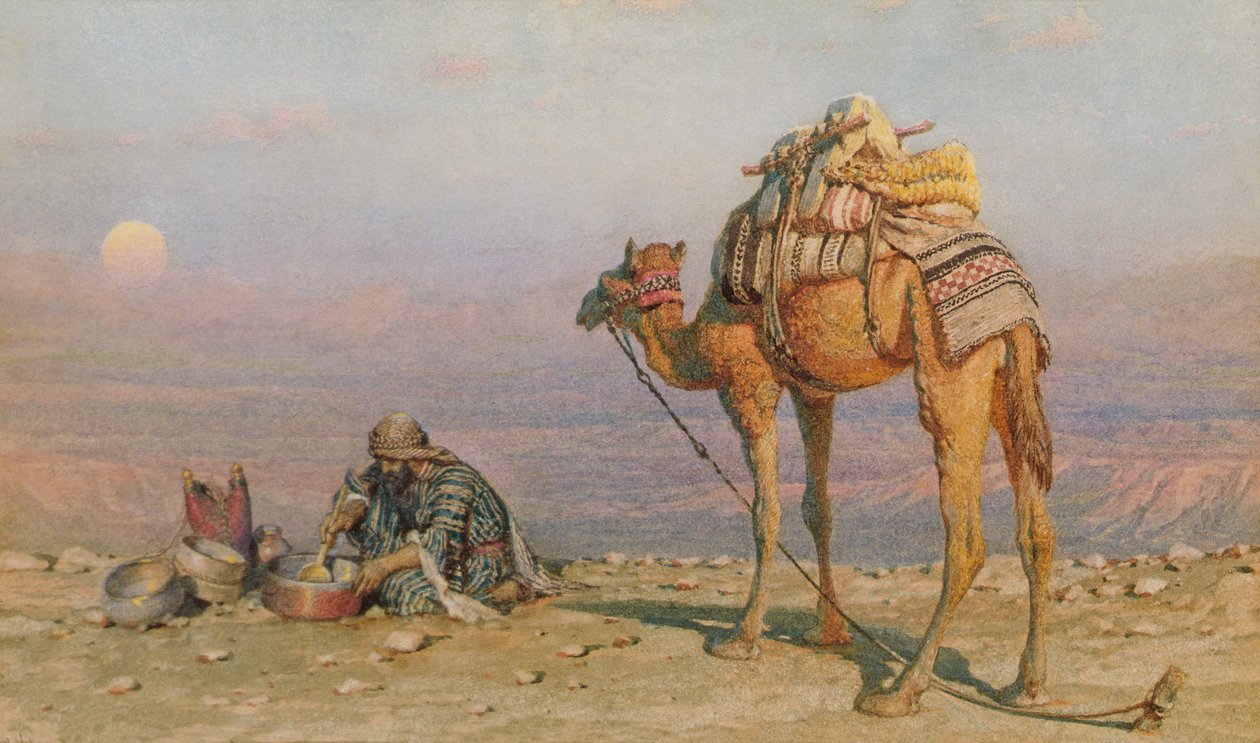 Akşam Yemeği, 1881 by Carl Haag