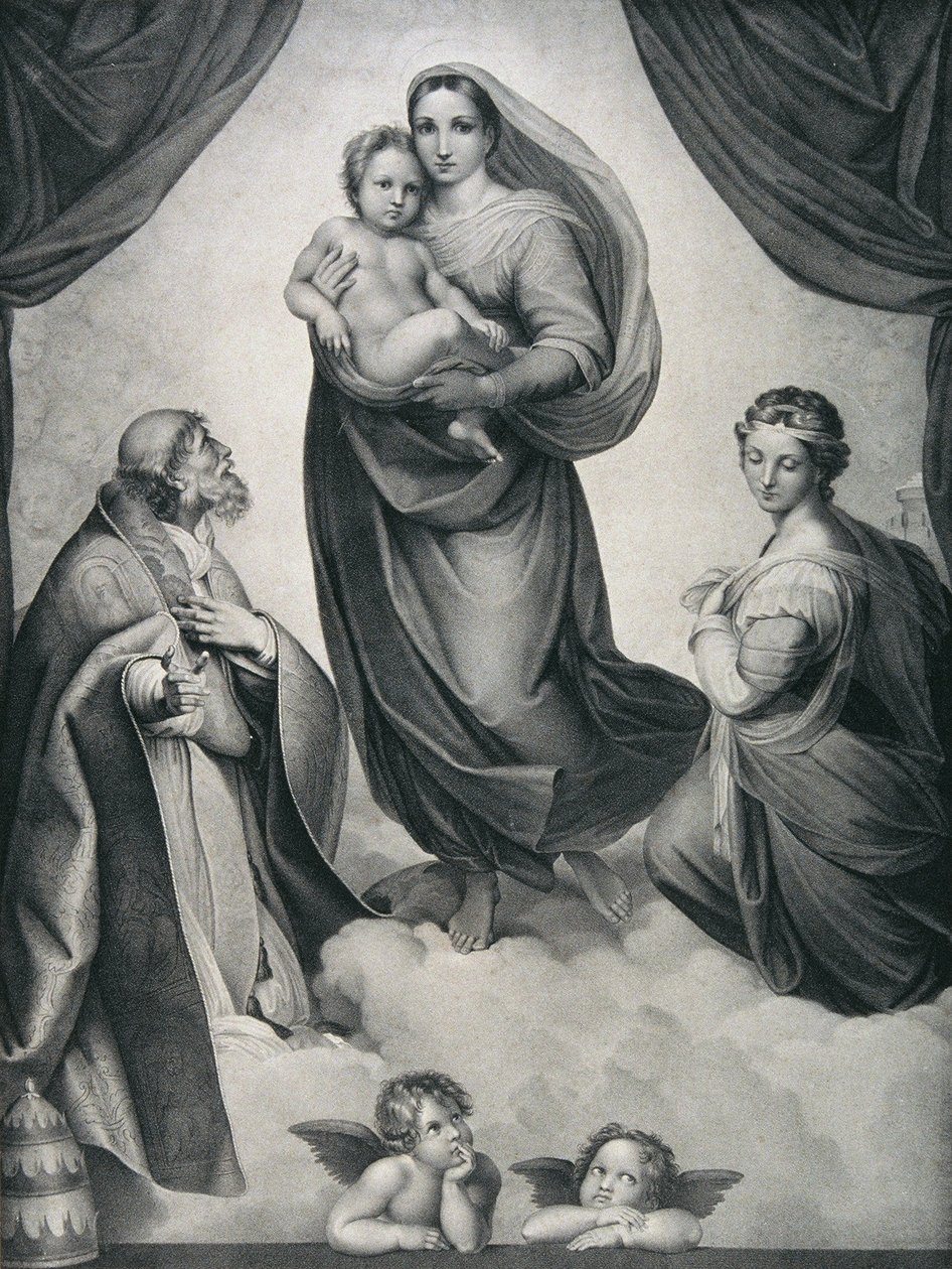 Sistine Madonna by Carl Heindel