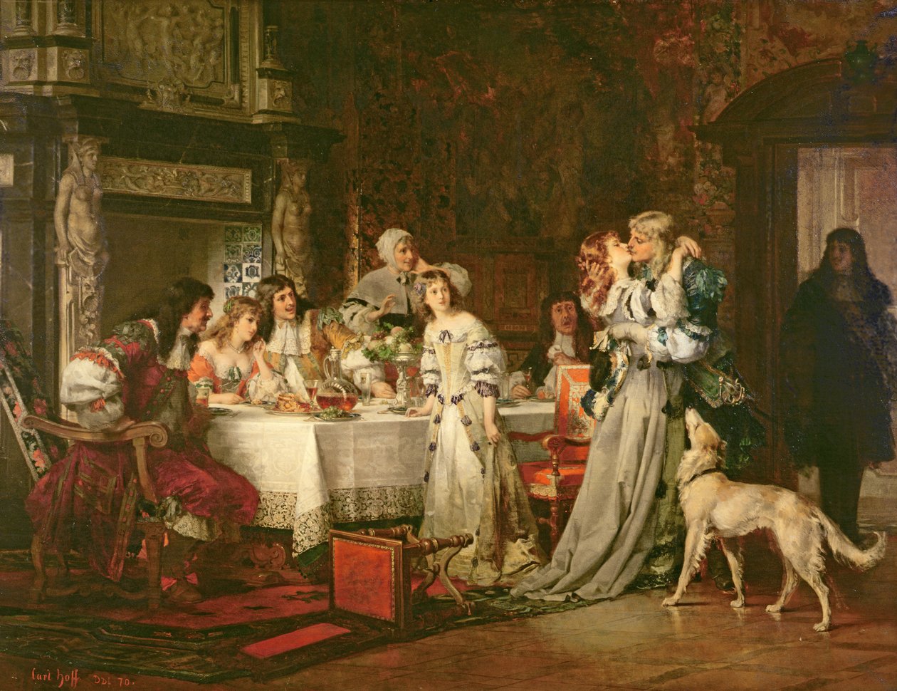 Dönüş, 1870 by Carl Heinrich Hoff