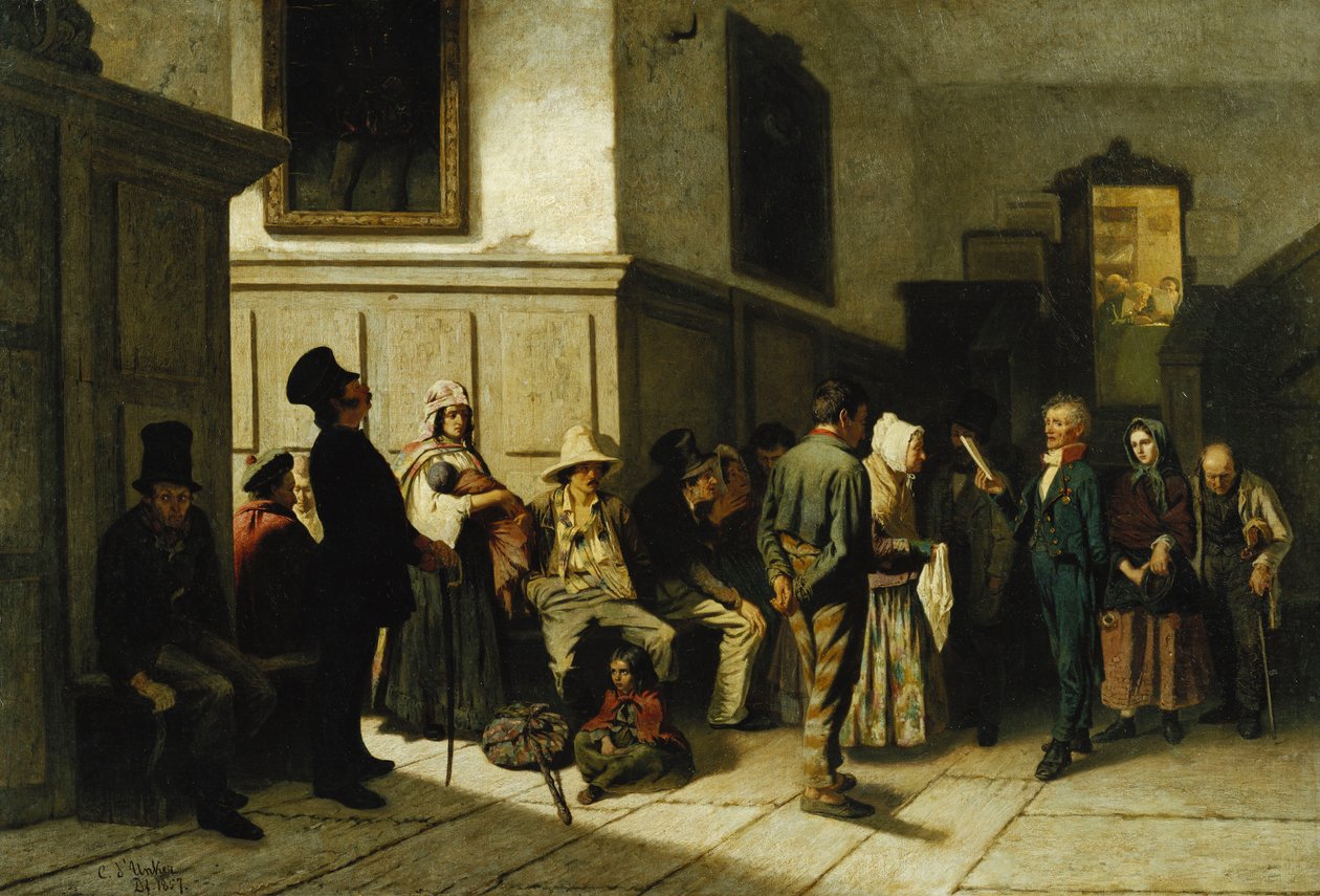 Polis Karakolunda, 1857 by Carl Hendrik d Unker