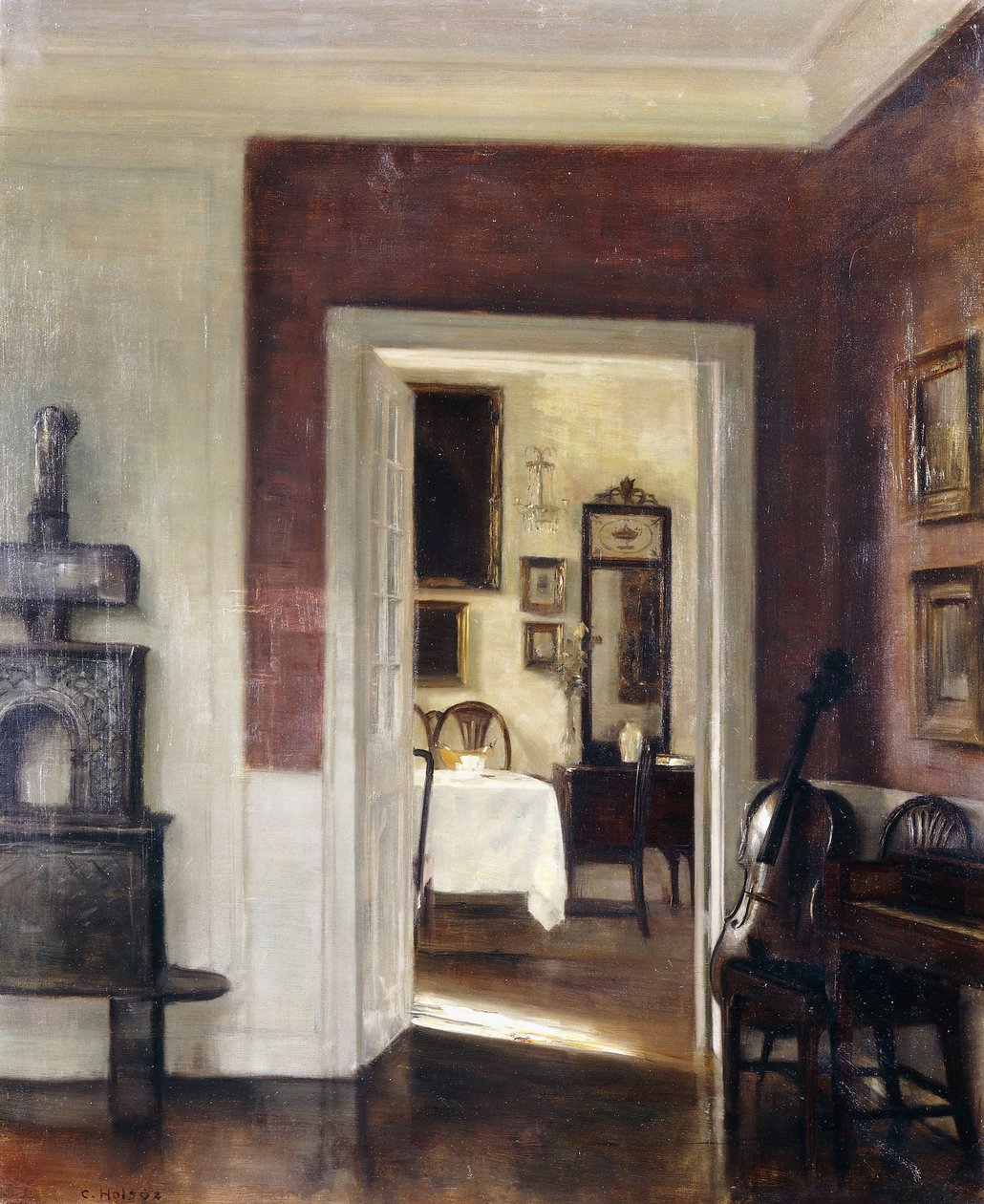 Çello ile İç Mekan by Carl Holsoe