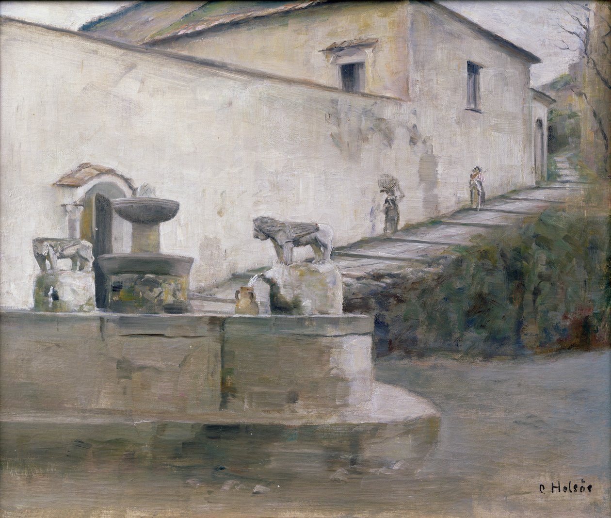 Çeşme, İtalya by Carl Holsoe
