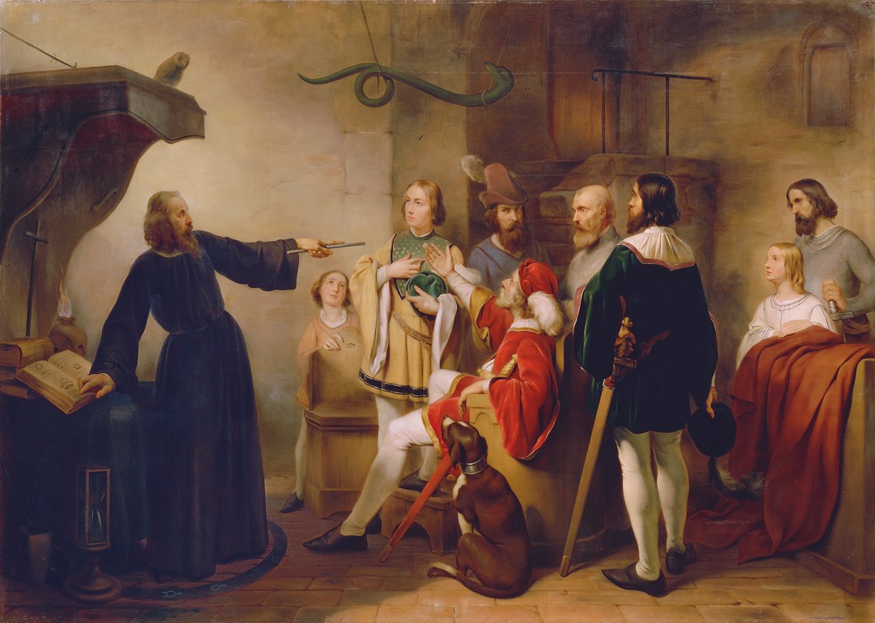 Bir astrolog Rudolf von Habsburg