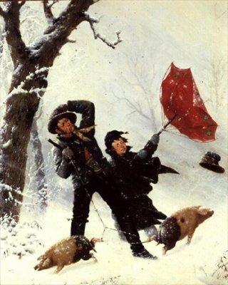 kırmızı şemsiye by Carl Kronberger