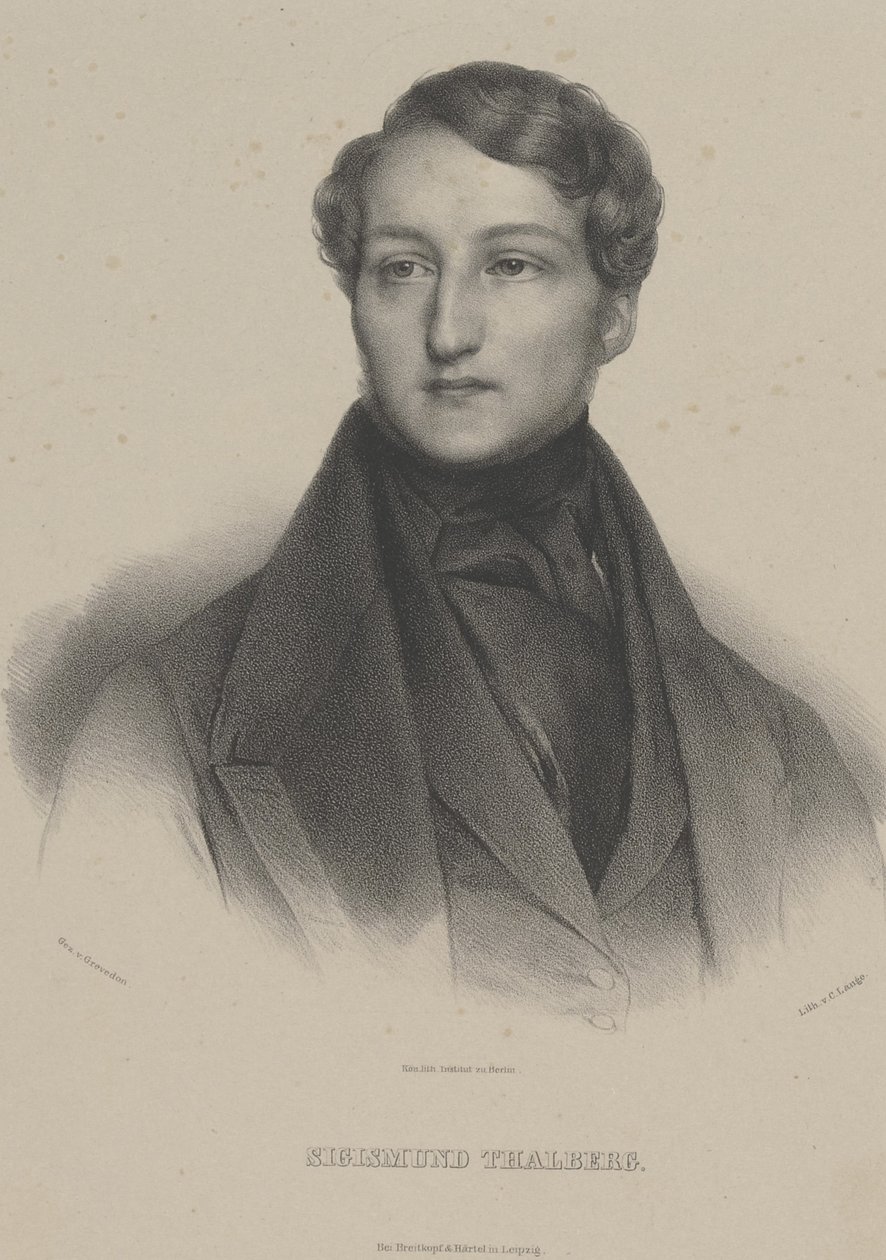 Piyanist ve besteci Sigismund Thalberg