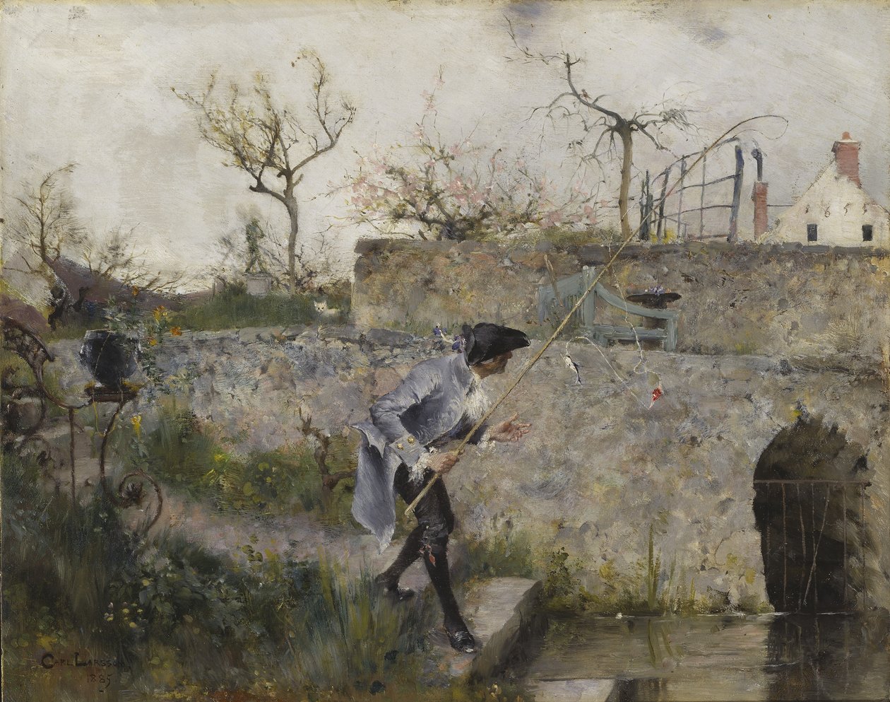 Bir Isırık, 1885 by Carl Larsson