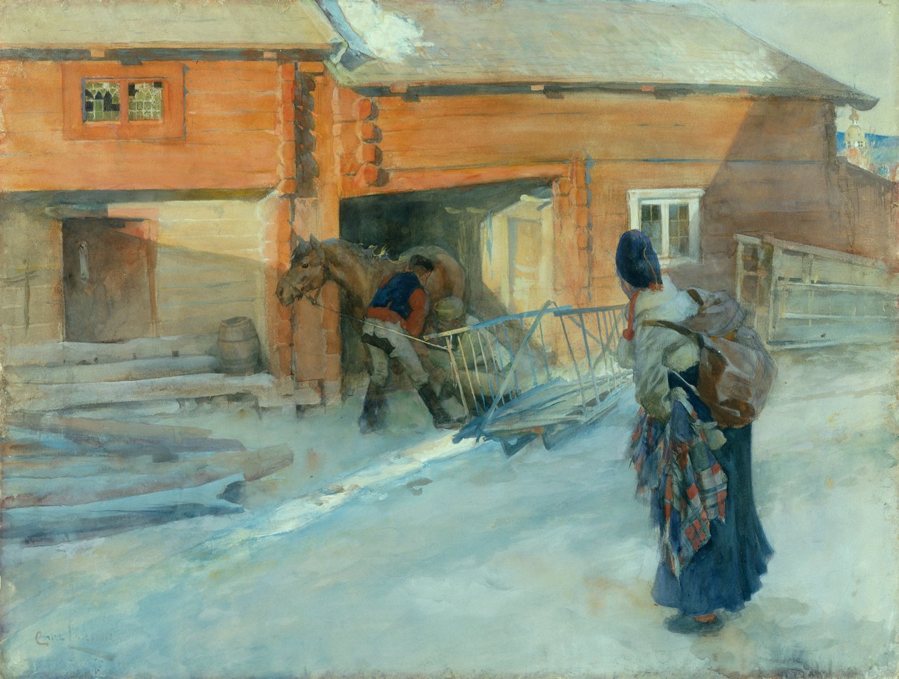 Bir Çiftlik, Bingsjo by Carl Larsson