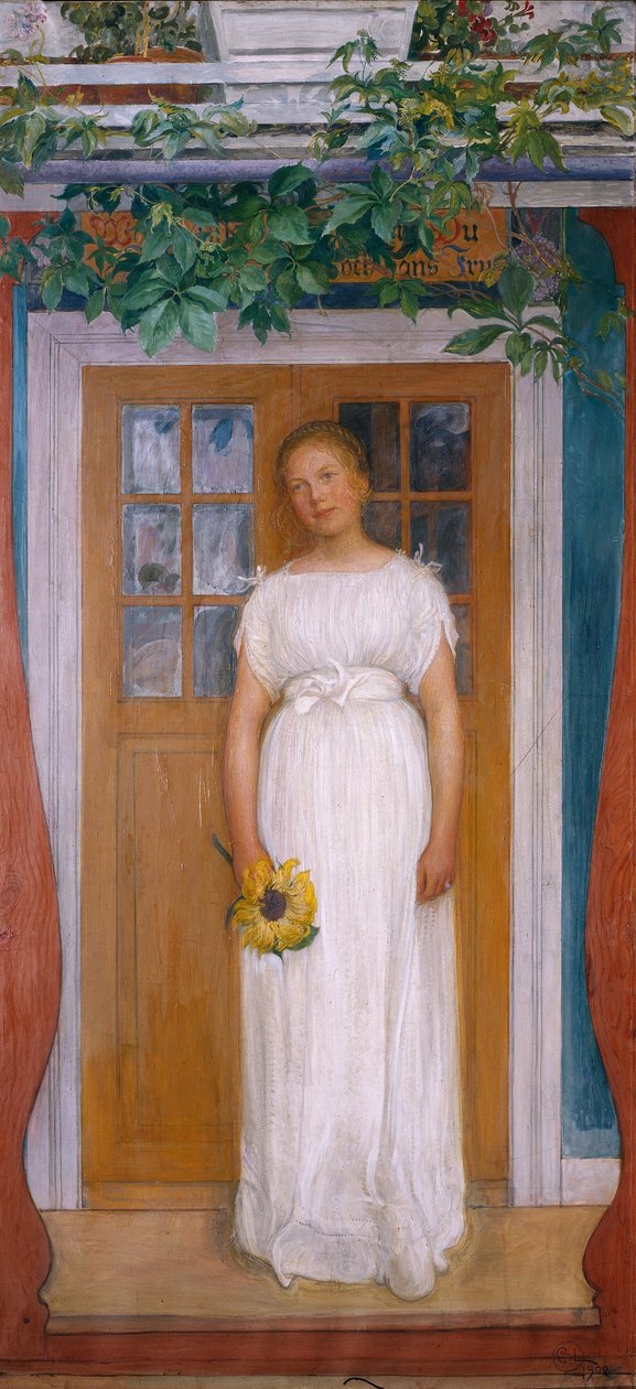 Onyedi Yaş by Carl Larsson