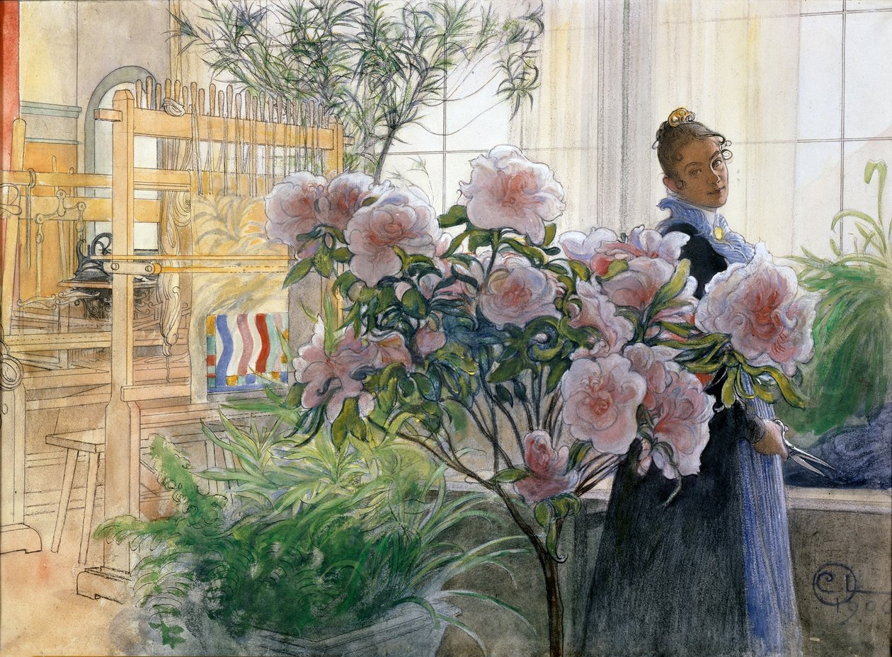 Açelya by Carl Larsson
