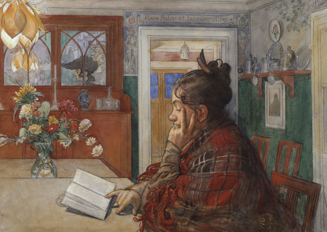 Karin Okuma by Carl Larsson