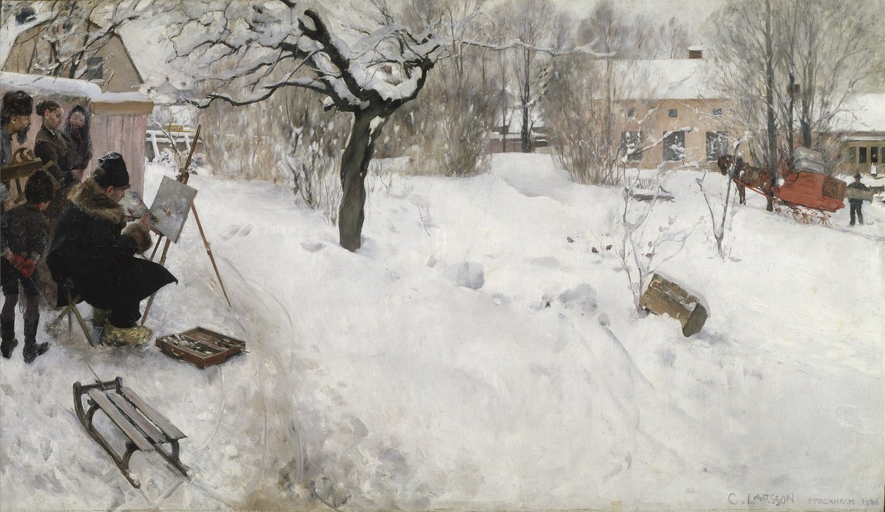 Açık Hava Ressamı by Carl Larsson