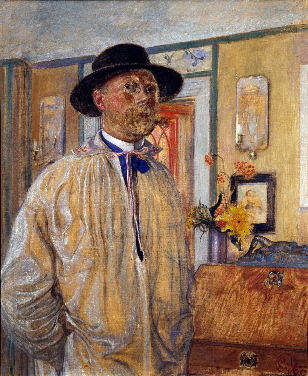 Otoportre by Carl Larsson