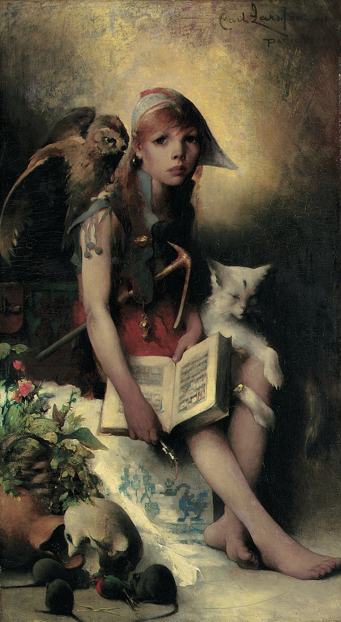 Cadının Kızı, 1881 by Carl Larsson