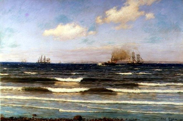 Deniz Manzarası, Skagen by Carl Locher