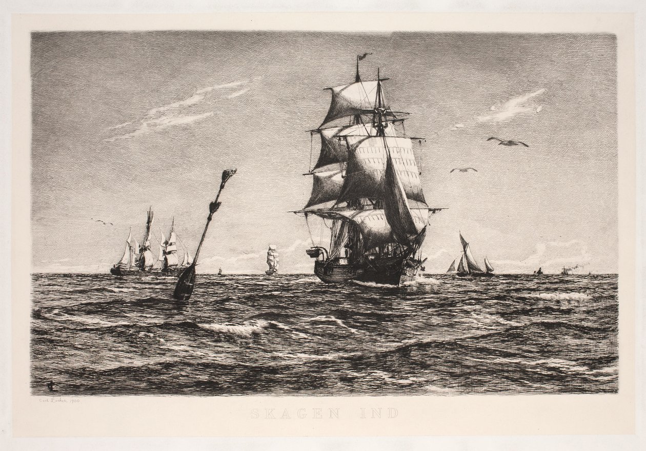 Skagen içinde by Carl Locher