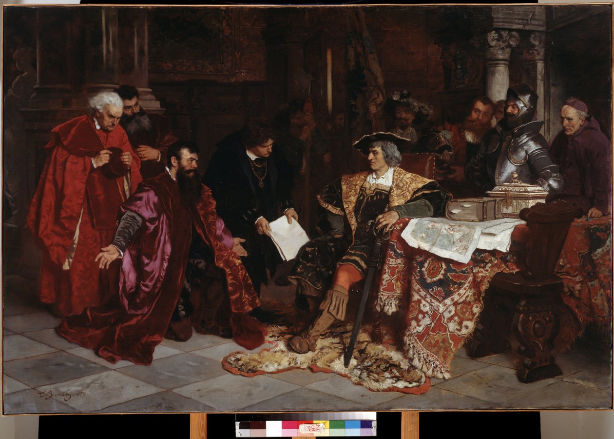 ""İmparator Maximilian I (1459-1519) Venedik Büyükelçilerini Verona