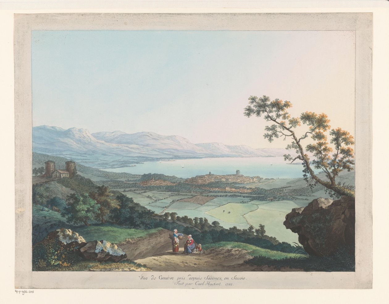 Gezicht op Cenevre Savoie