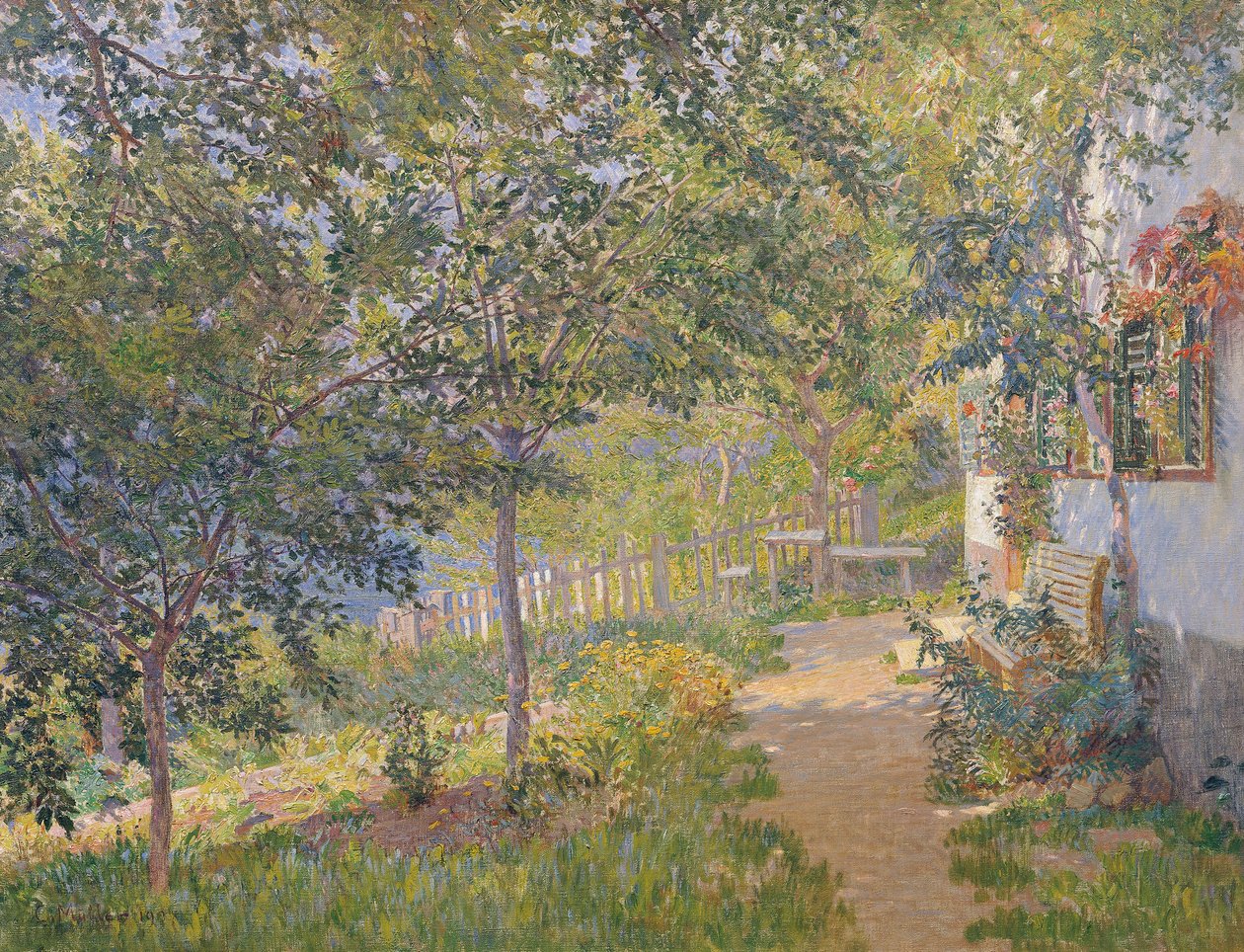 Mattsee'den Motif by Carl Max Müller