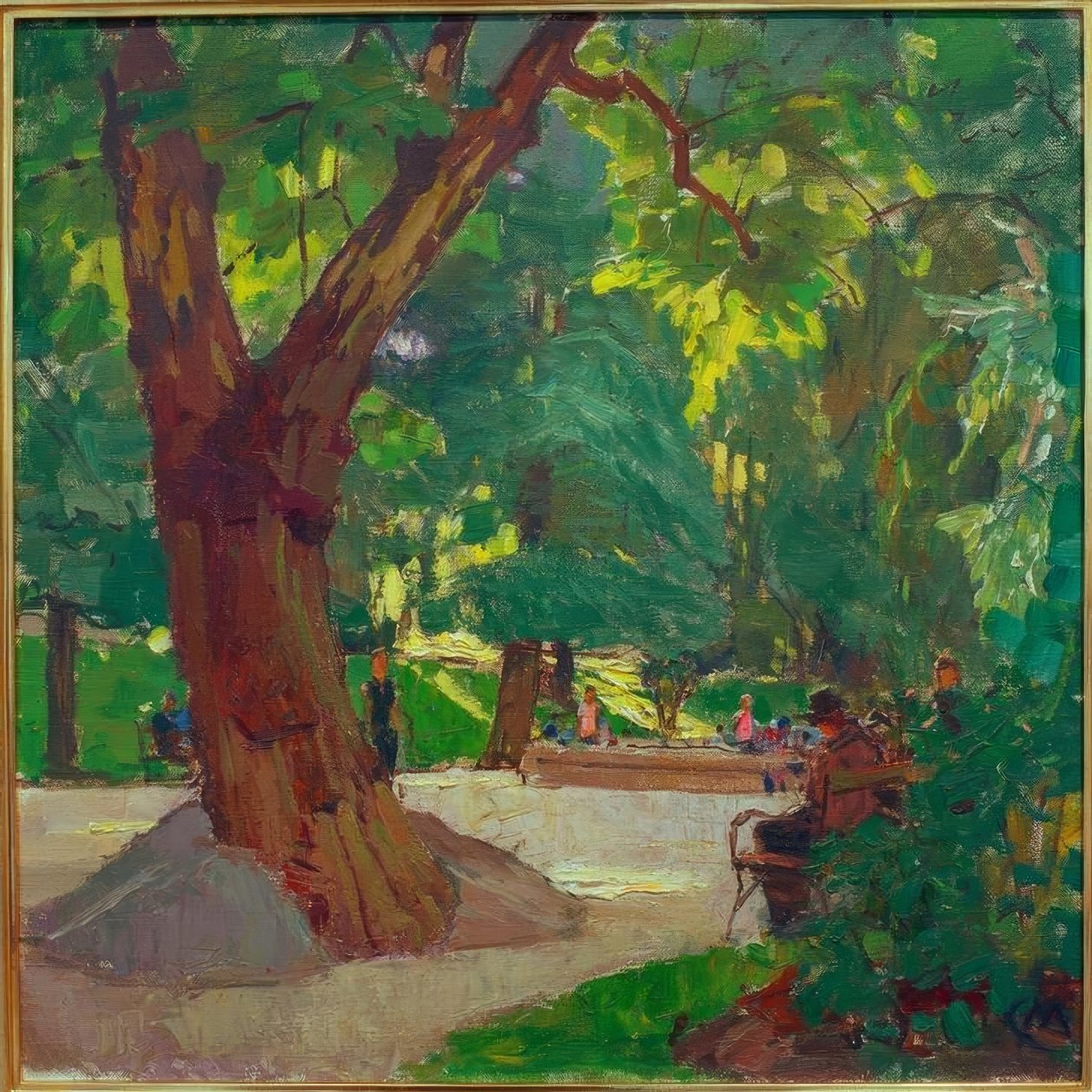 Heiligenstädter Parkı (Beethoven Parkı) by Carl Moll