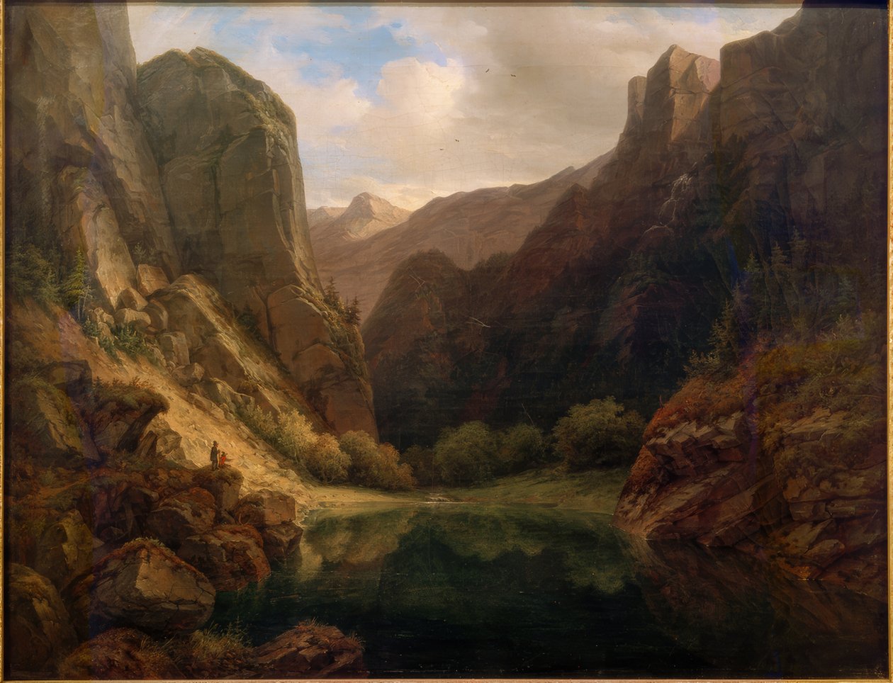 Bergsee by Carl Morgenstern