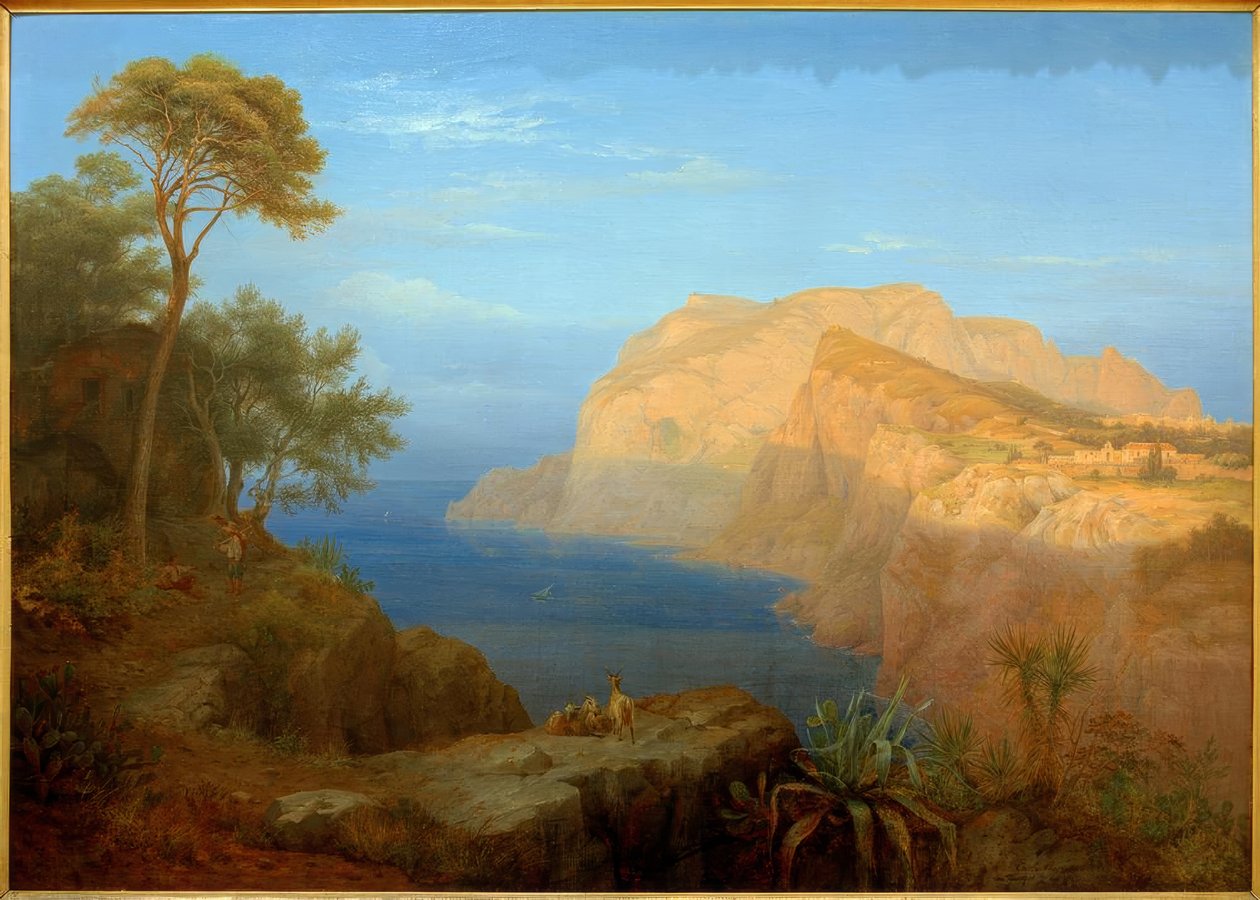 güneş doğarken kapri by Carl Morgenstern