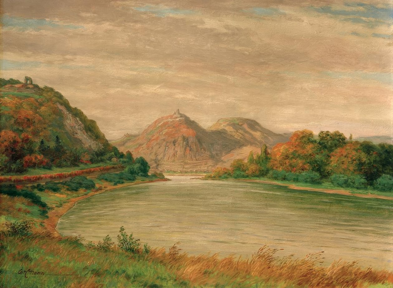 Rolandseck yakınlarındaki Ren Nehri