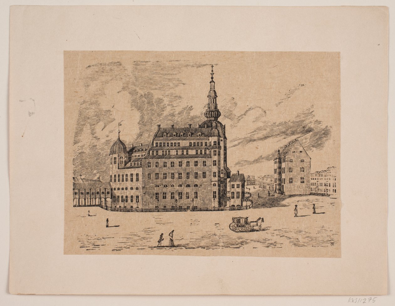 Kopenhag Kalesi by Carl Peter Theodor Rothweiler