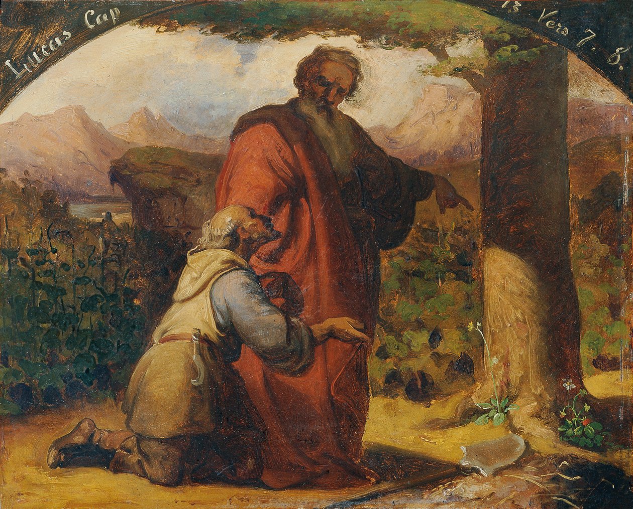 çorak incir ağacının benzetmesi by Carl Rahl