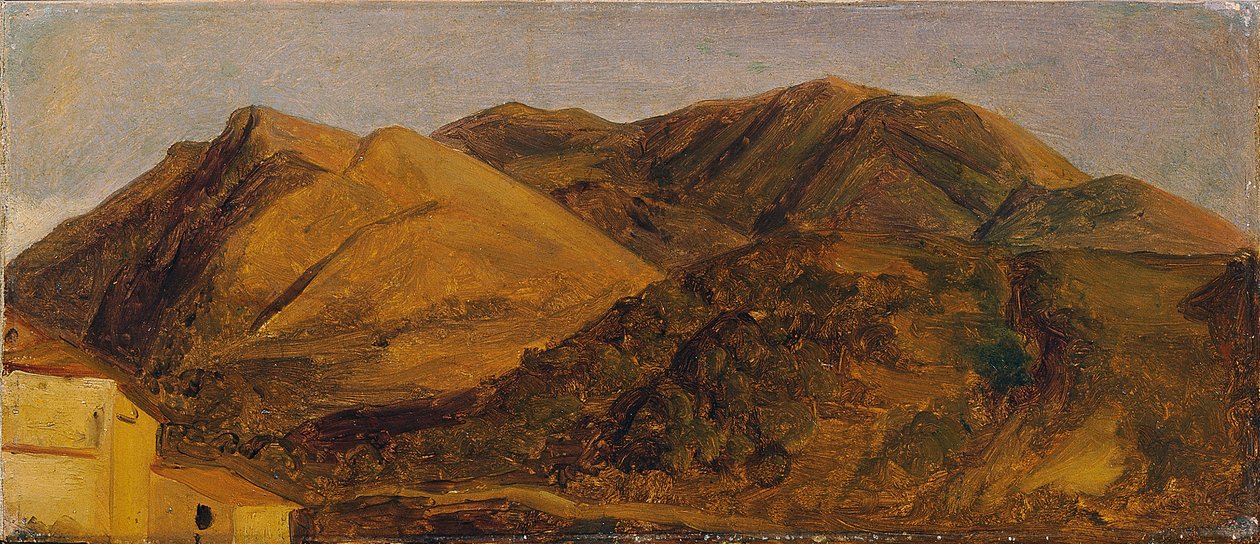 İtalyan manzarası by Carl Rahl