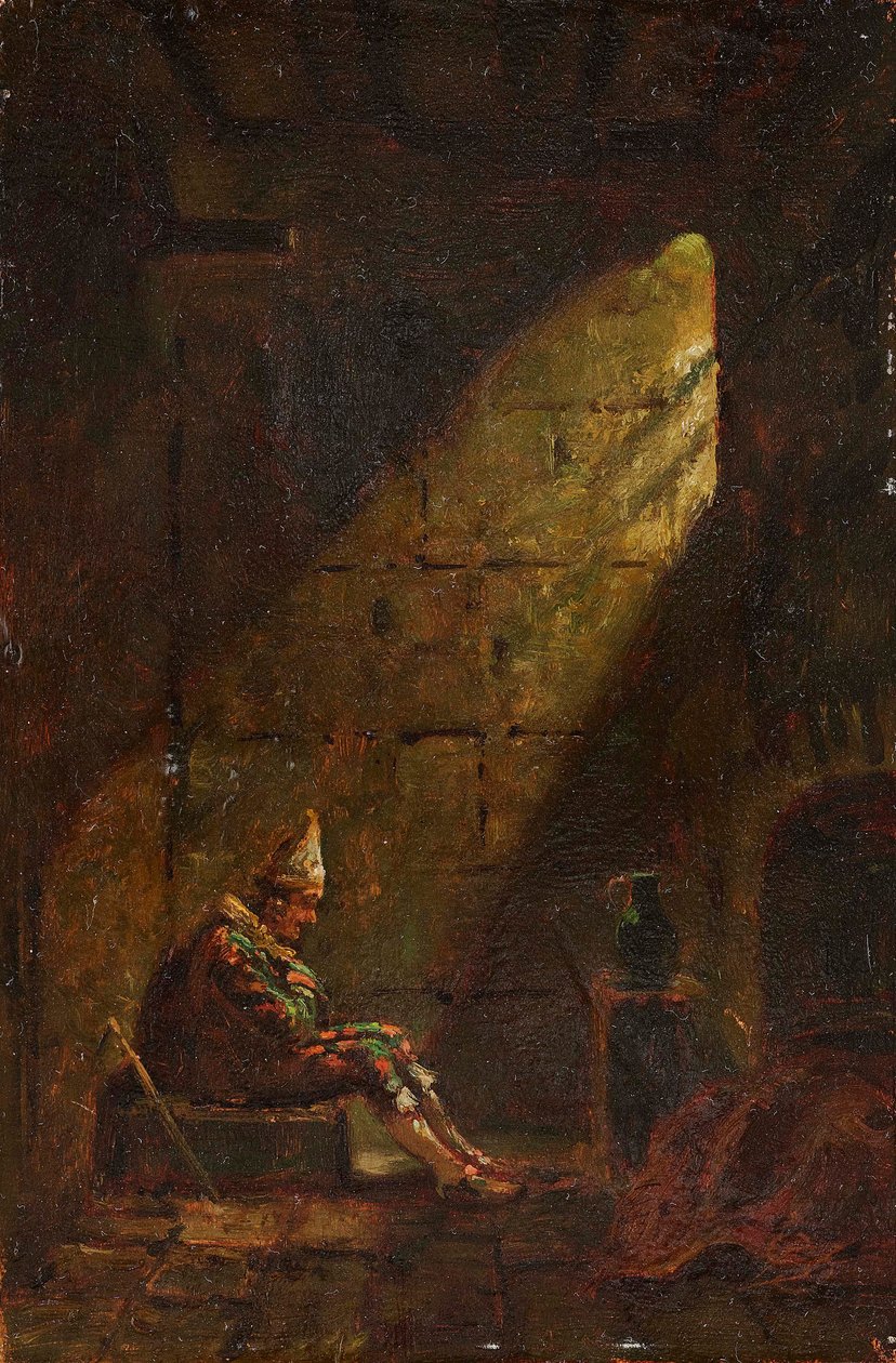 Kül Çarşamba, yaklaşık 1860. by Carl Spitzweg