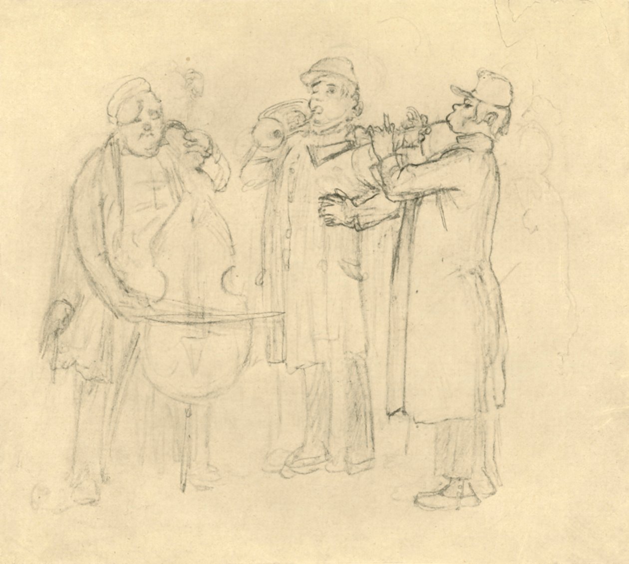 Bettelmusikanten, 19. yüzyılın ortaları, c1924. by Carl Spitzweg