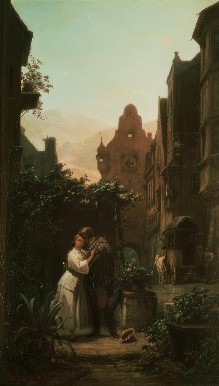 güle güle by Carl Spitzweg